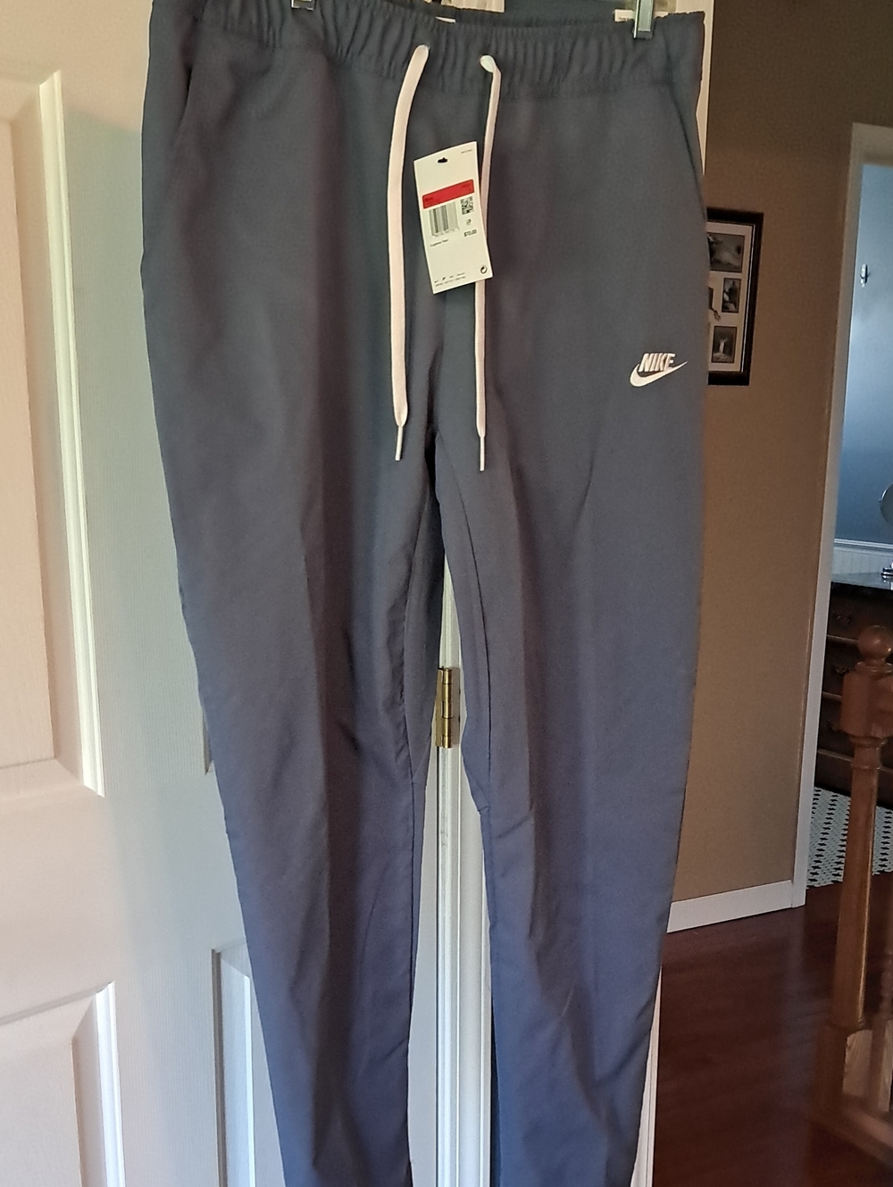 NWT Nike Men's Slate Blue Joggers Standard Fit Taper Leg Regular Length